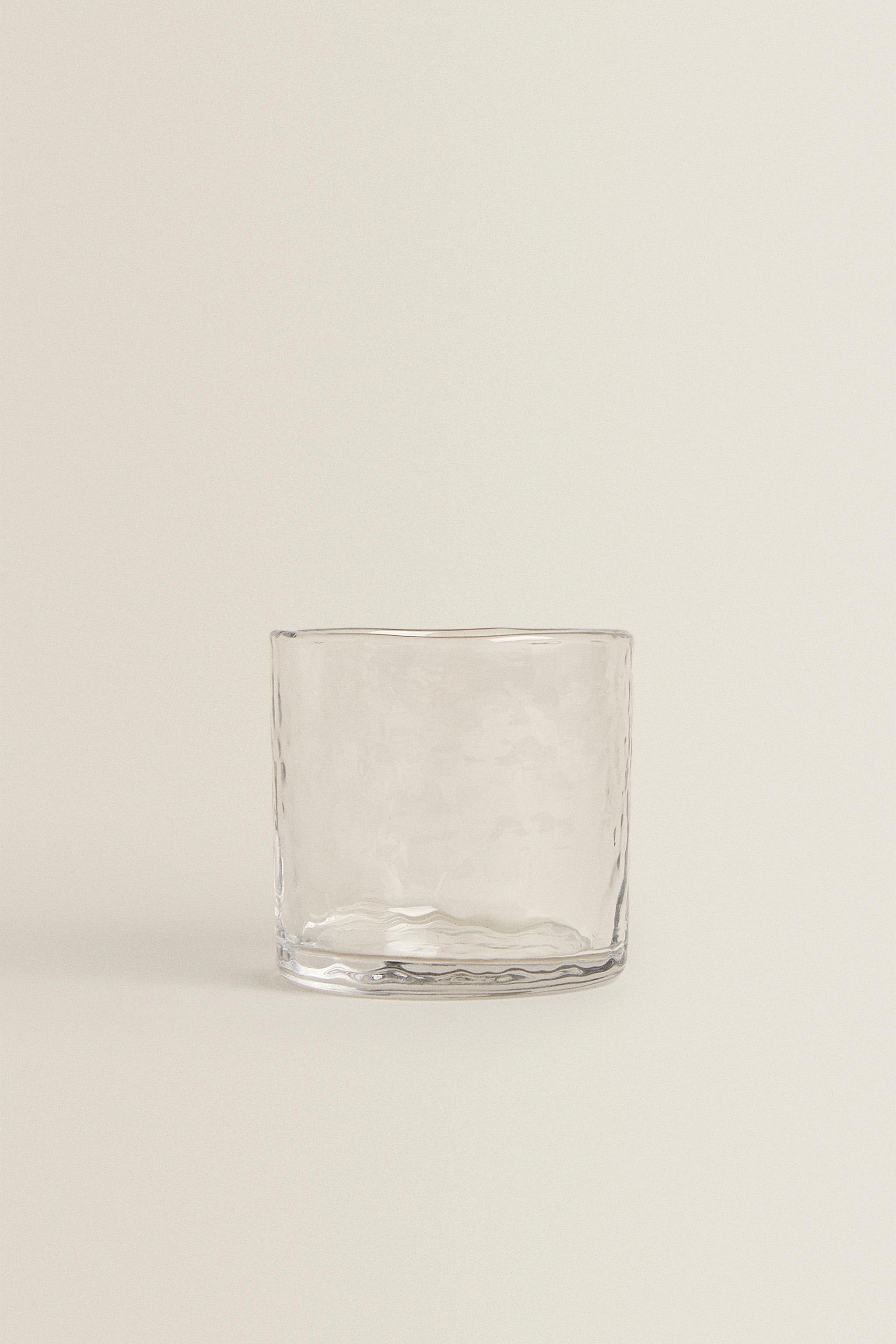 GOBELET VERRE MARTELÉ